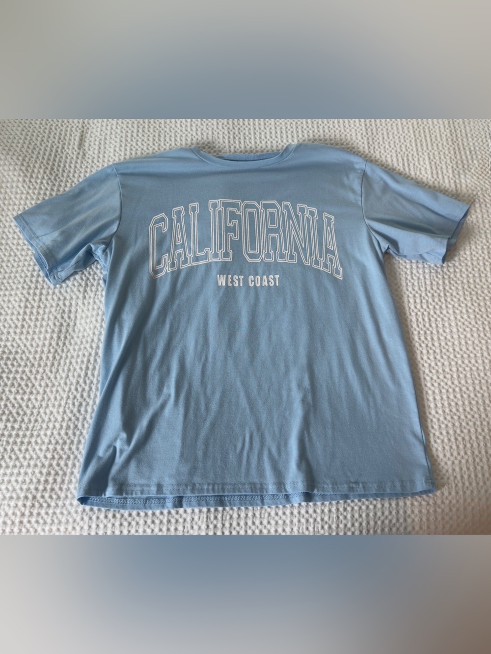 California West Coast Graphic Tee - Light Blue